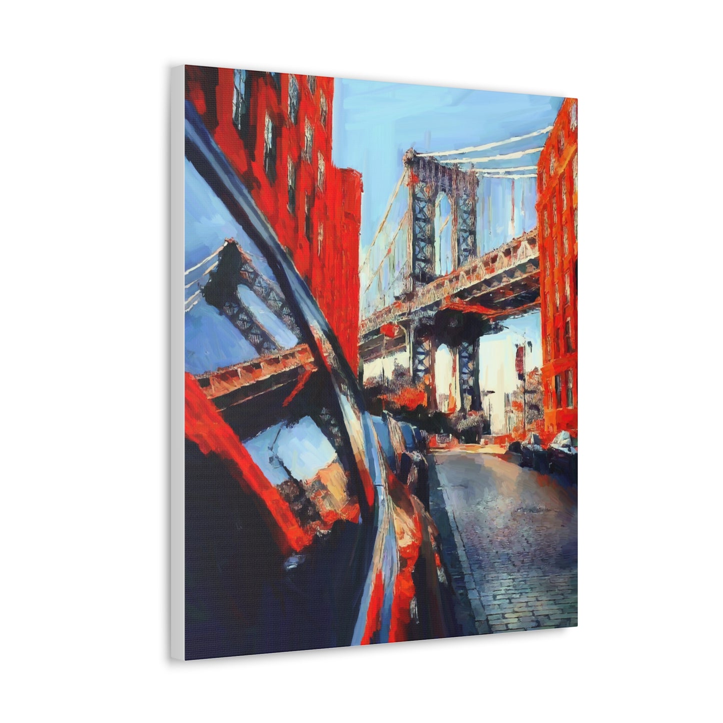 New York Manhattan Bridge print Canvas Gallery Wraps