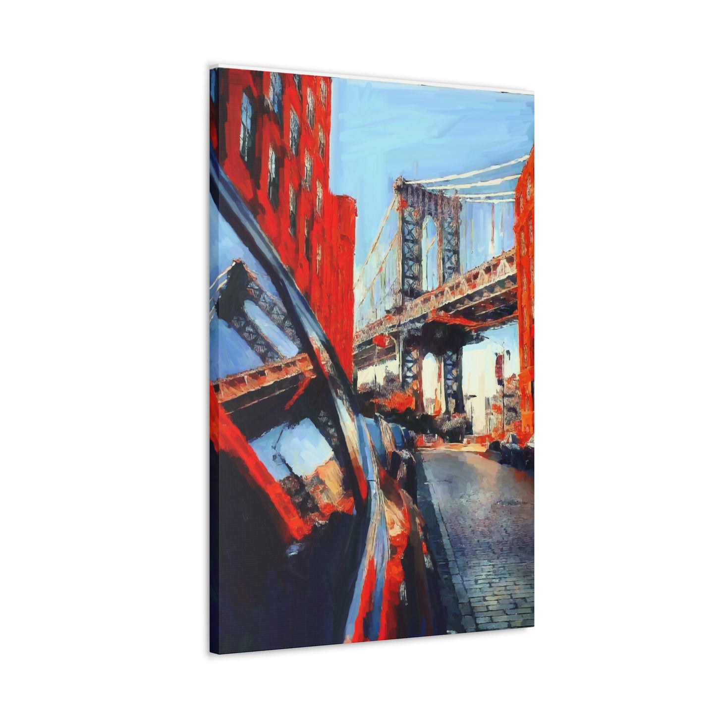 New York Manhattan Bridge print on Canvas Gallery Wraps