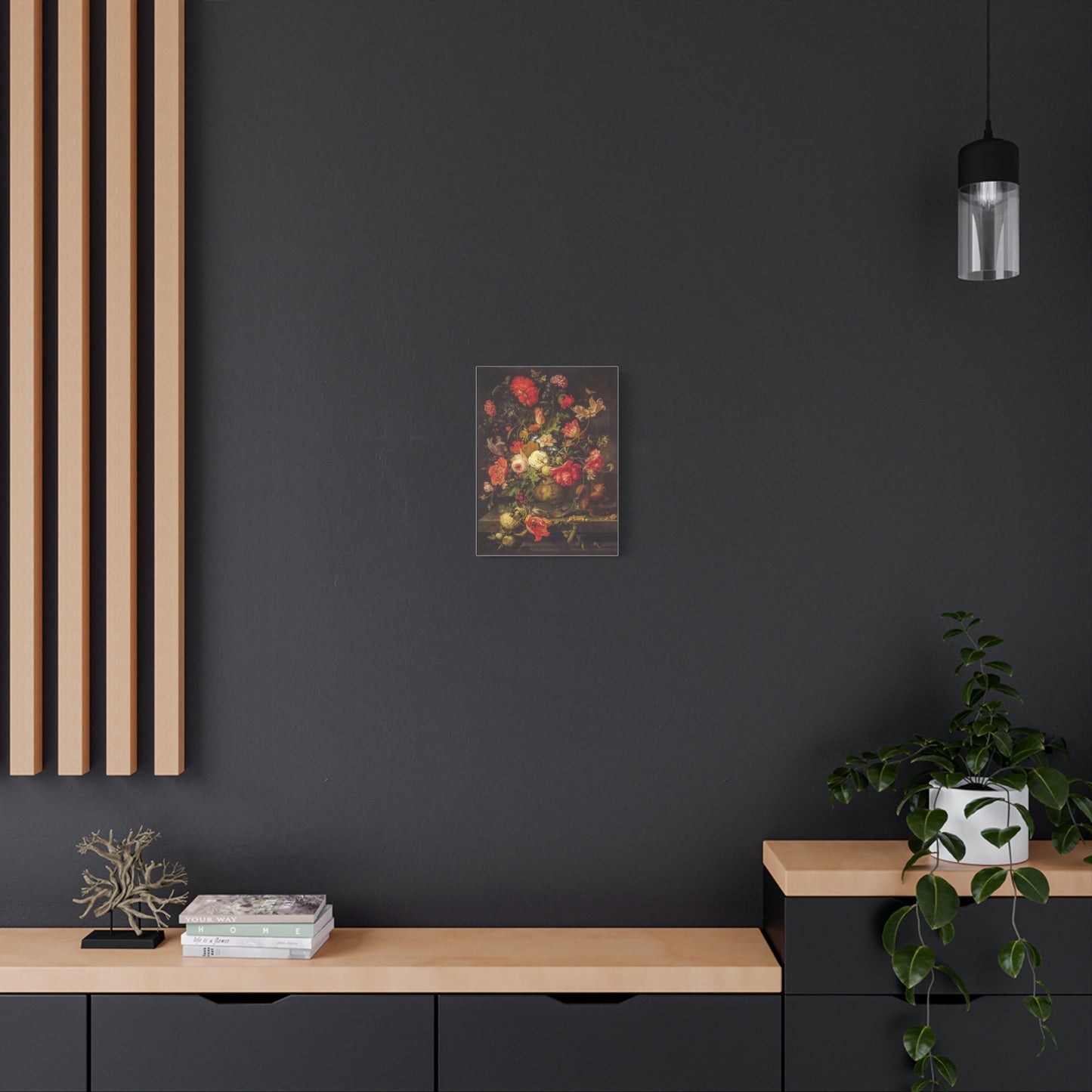 Canvas Print - Still Life with Flowers, Classic Painting