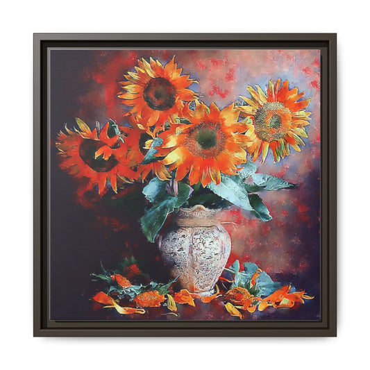 Still life with sunflowers, Canvas Art