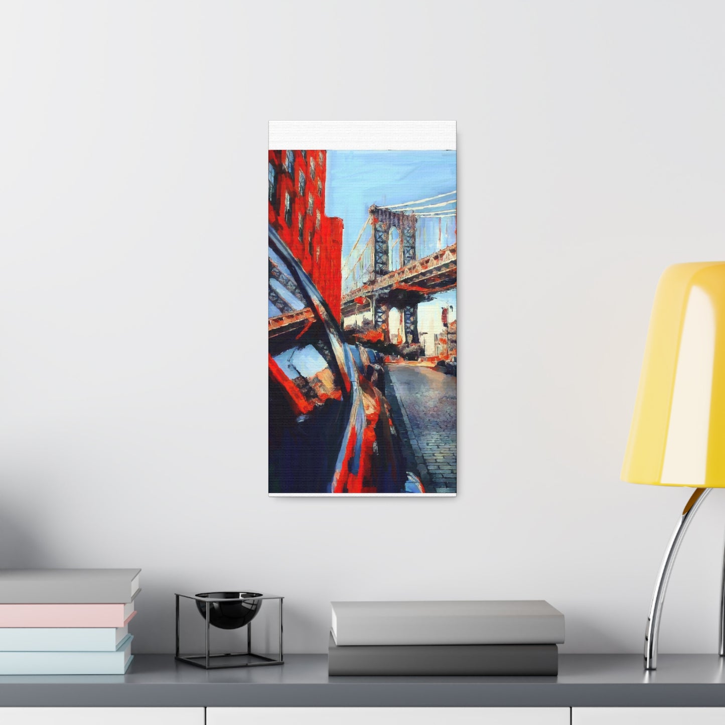 New York Manhattan Bridge print on Canvas Gallery Wraps