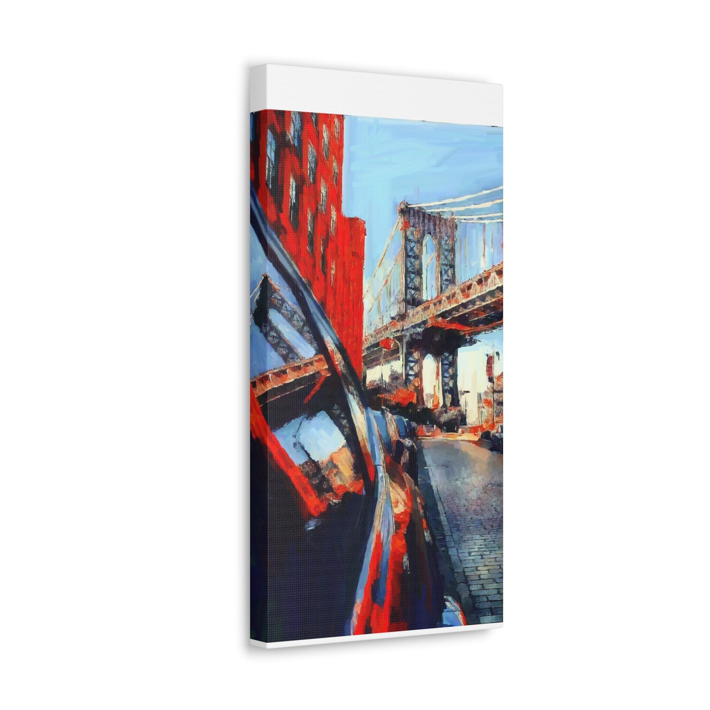 New York Manhattan Bridge print on Canvas Gallery Wraps