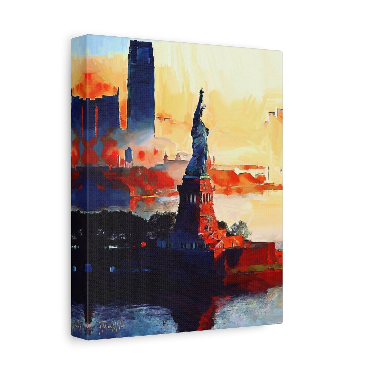 Statue of Liberty, New York City, USA Matte Canvas, Stretched, 1.25"