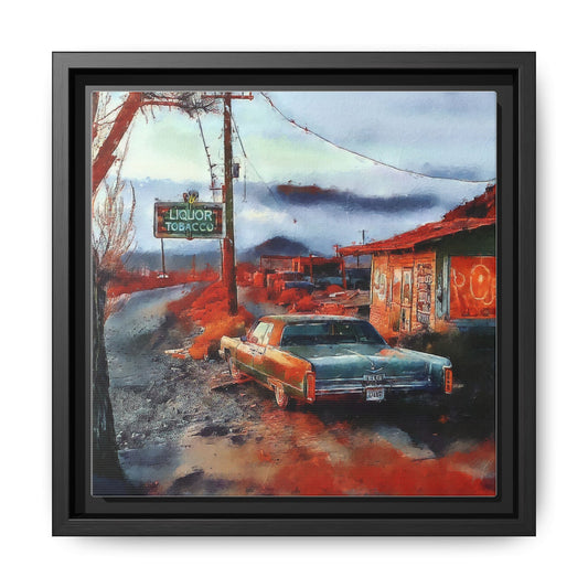 American Mid West scene, Canvas Art