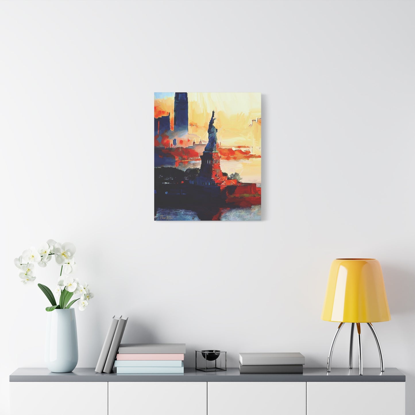 Statue of Liberty, New York City, USA Matte Canvas, Stretched, 1.25"