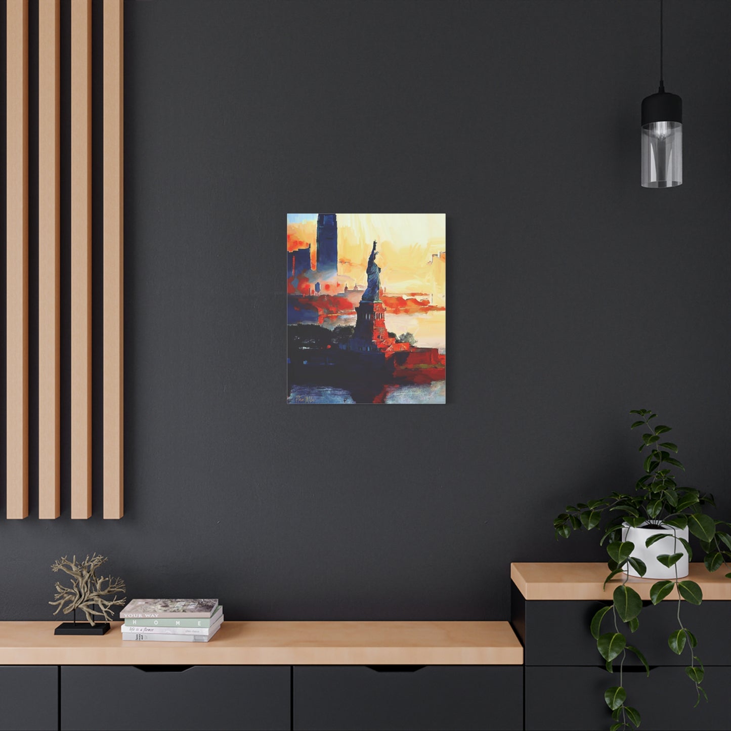 Statue of Liberty, New York City, USA Matte Canvas, Stretched, 1.25"