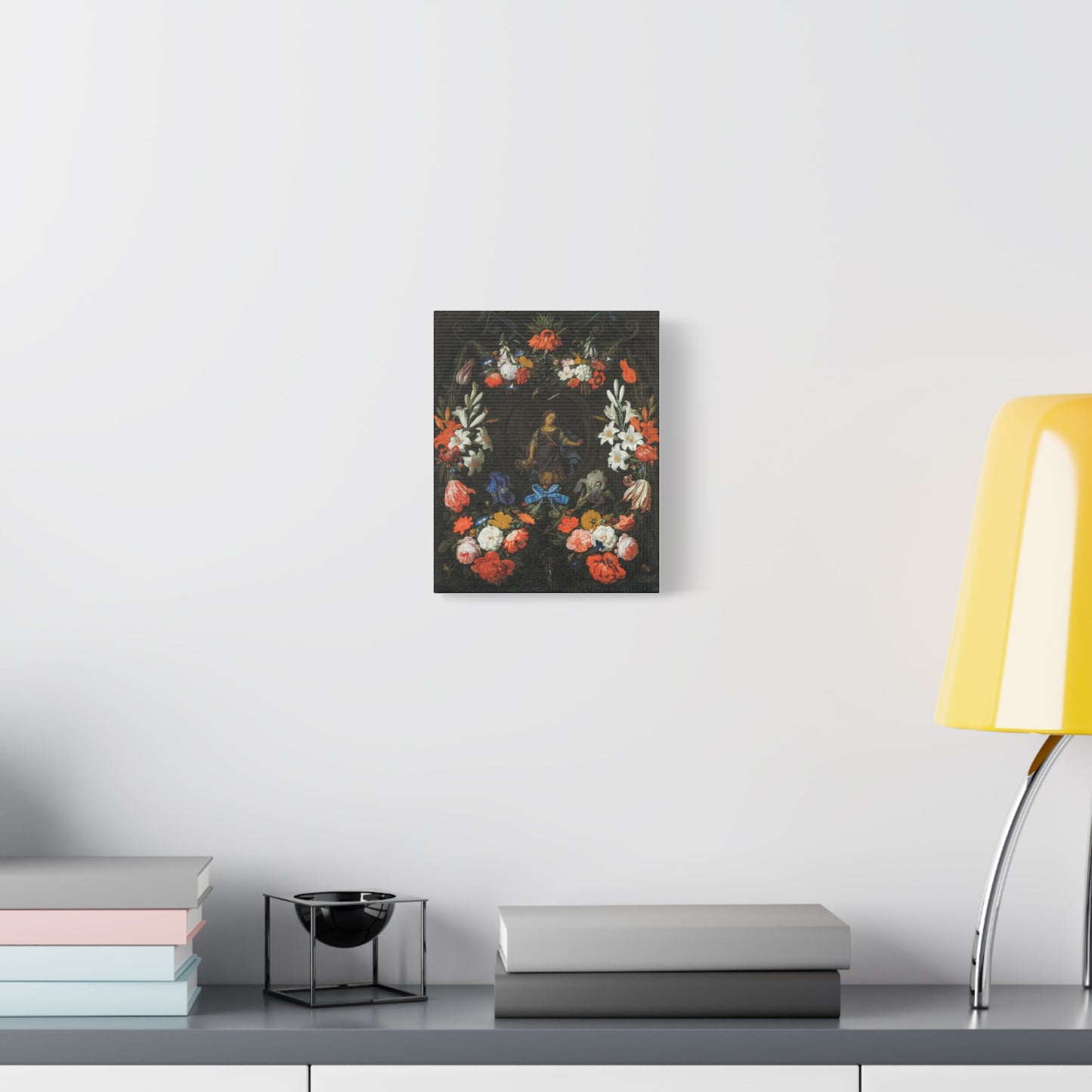 Canvas Print Classic Floral Still-Life Painting