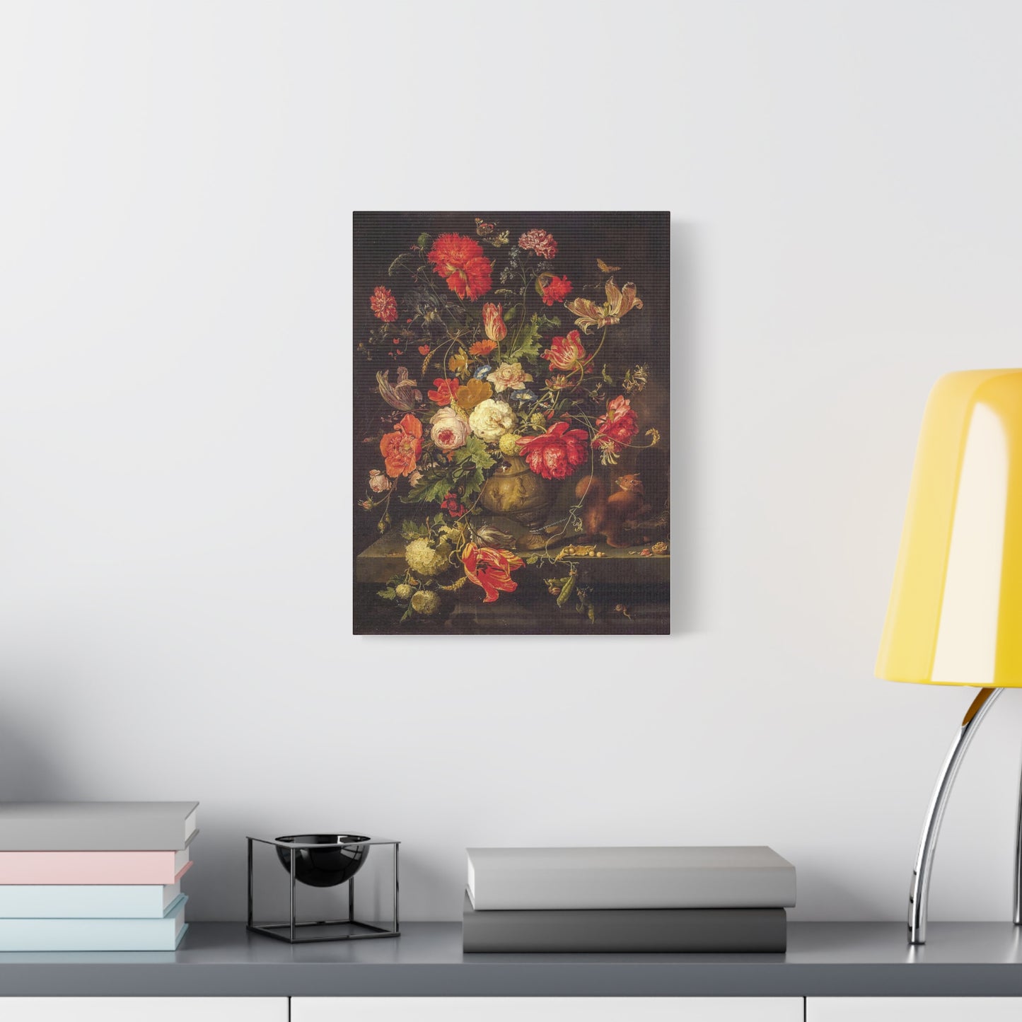 Canvas Print - Still Life with Flowers, Classic Painting