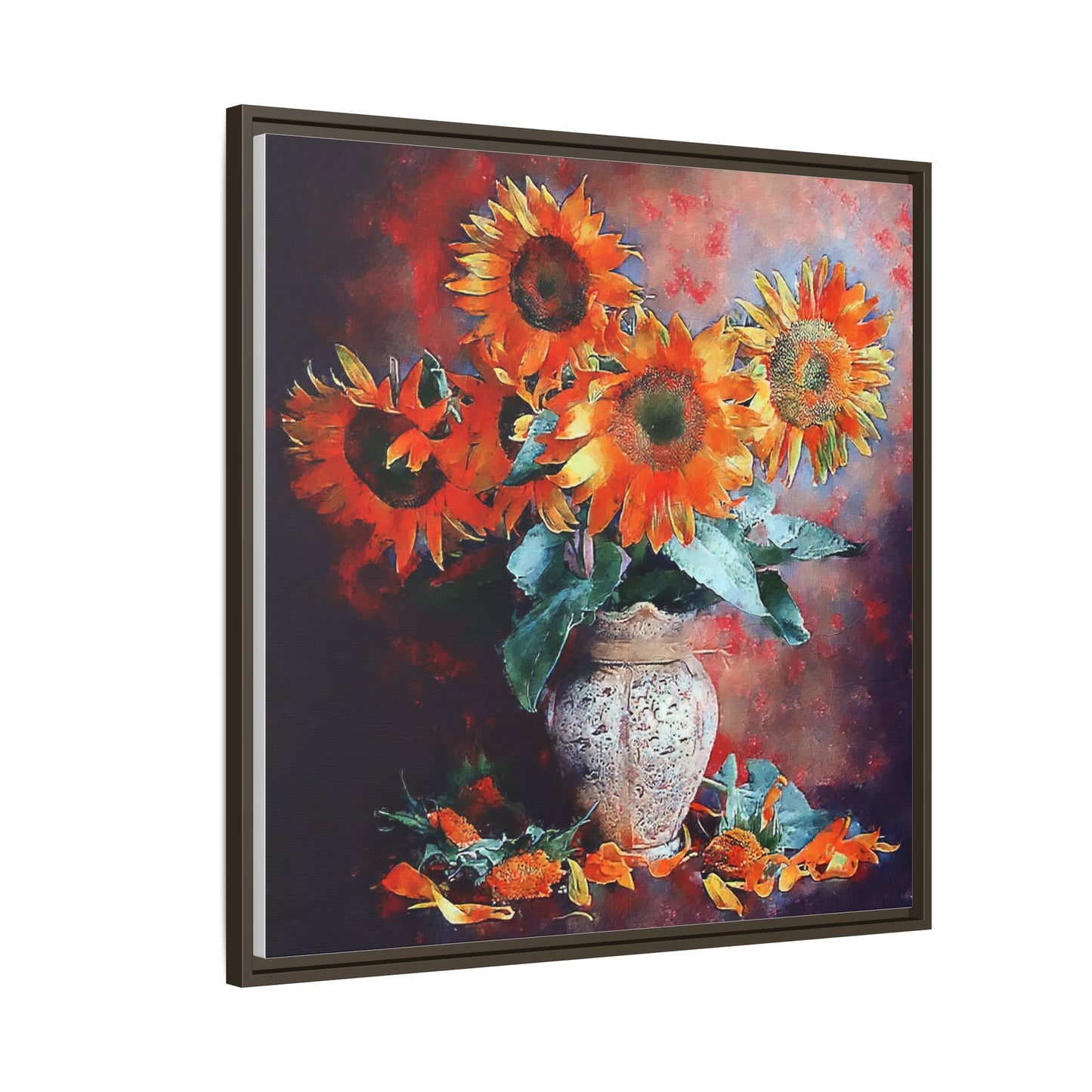 Still life with sunflowers, Canvas Art