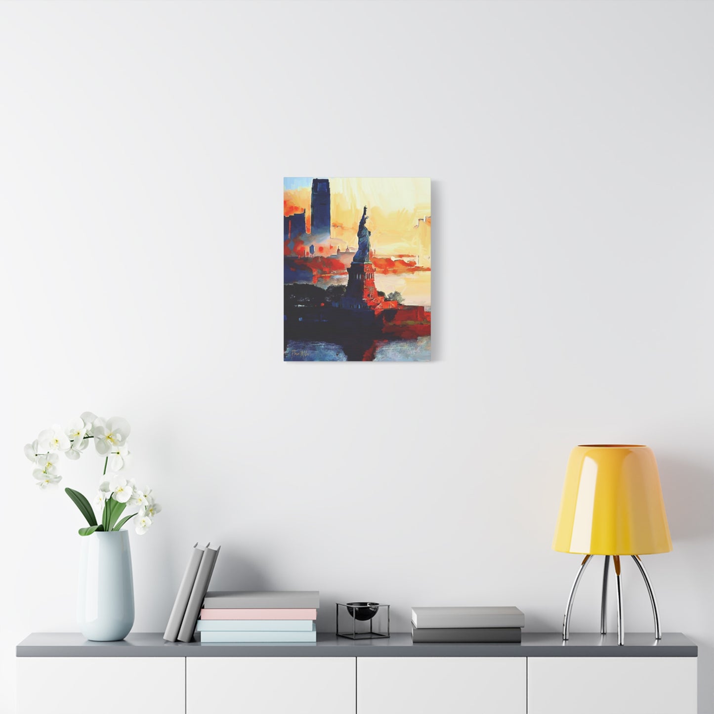 Statue of Liberty, New York City, USA Matte Canvas, Stretched, 1.25"