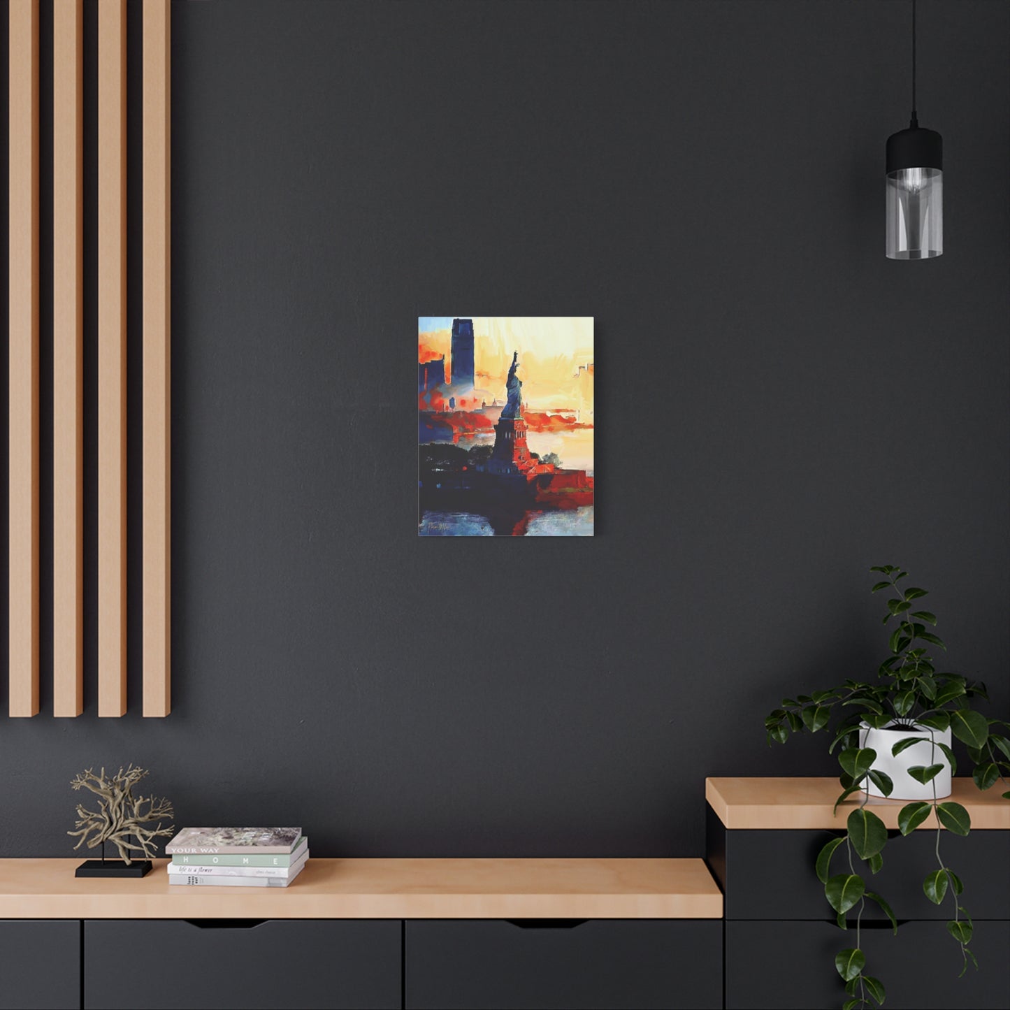 Statue of Liberty, New York City, USA Matte Canvas, Stretched, 1.25"