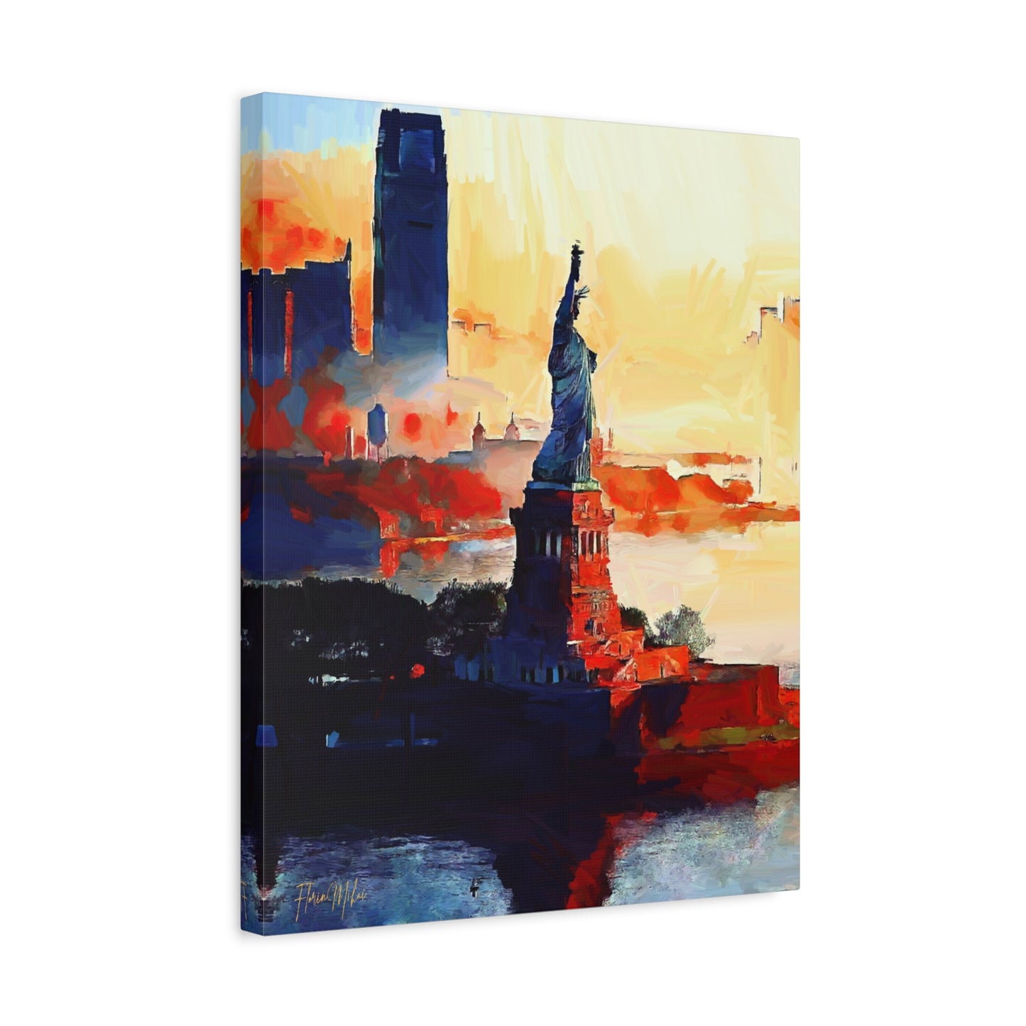 Statue of Liberty, New York City, USA Matte Canvas, Stretched, 1.25"