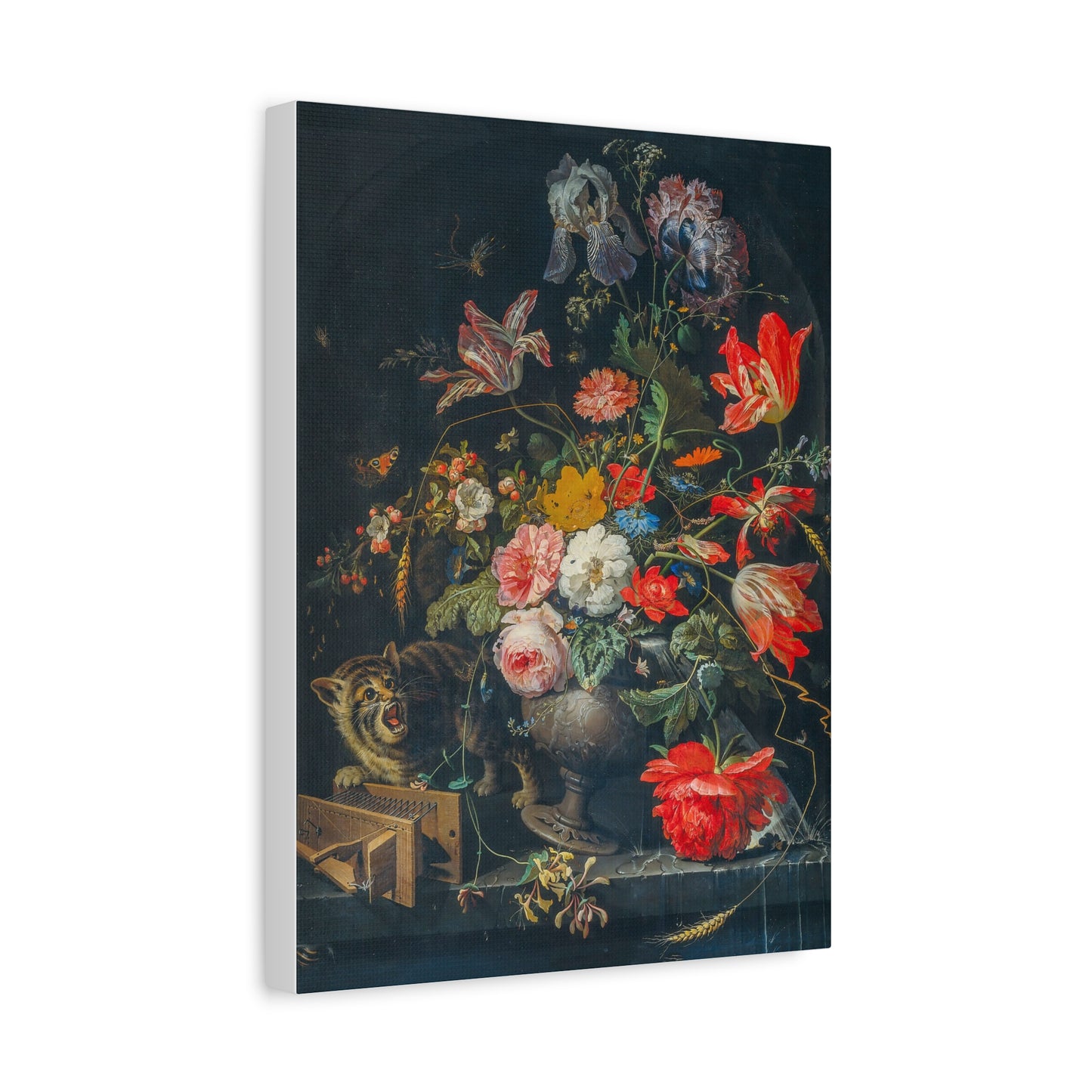 Canvas Print - Still Life Classic Flower Painting