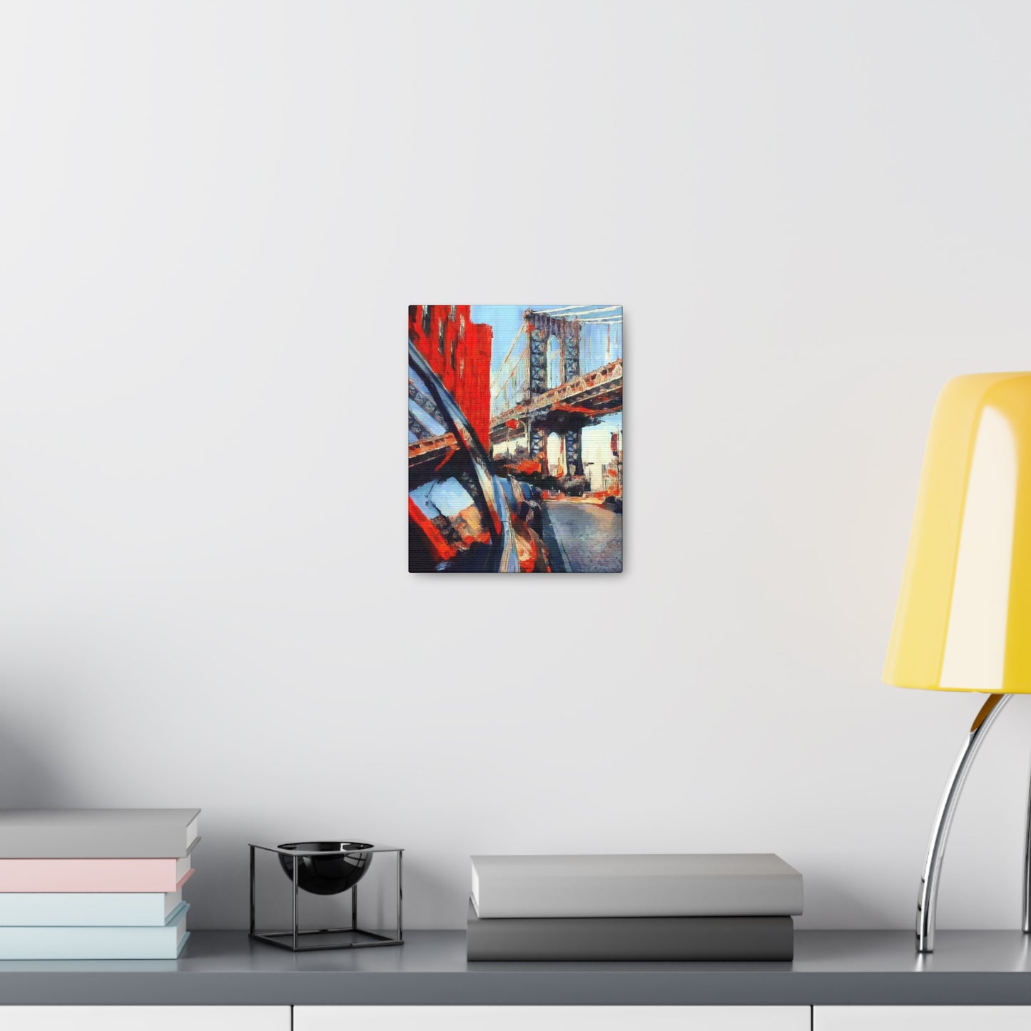 New York Manhattan Bridge print on Canvas Gallery Wraps