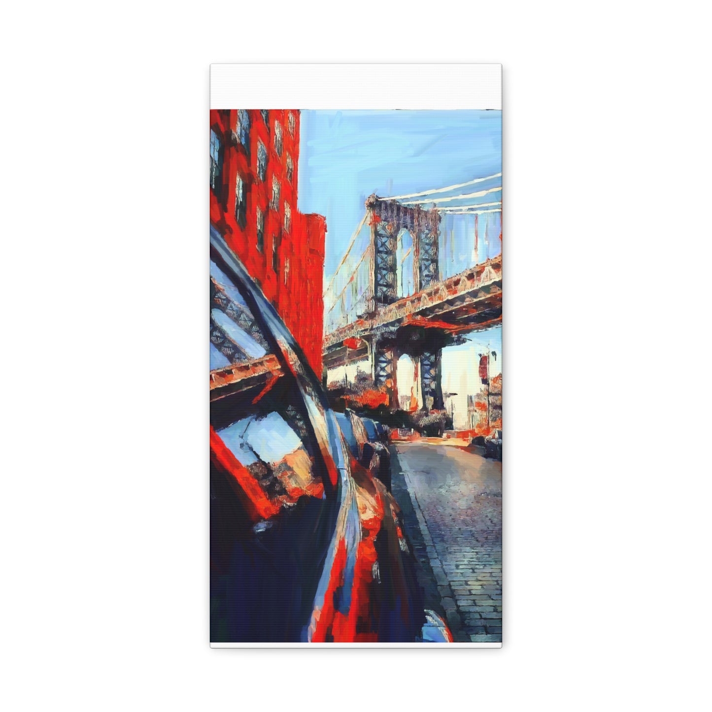 New York Manhattan Bridge print on Canvas Gallery Wraps