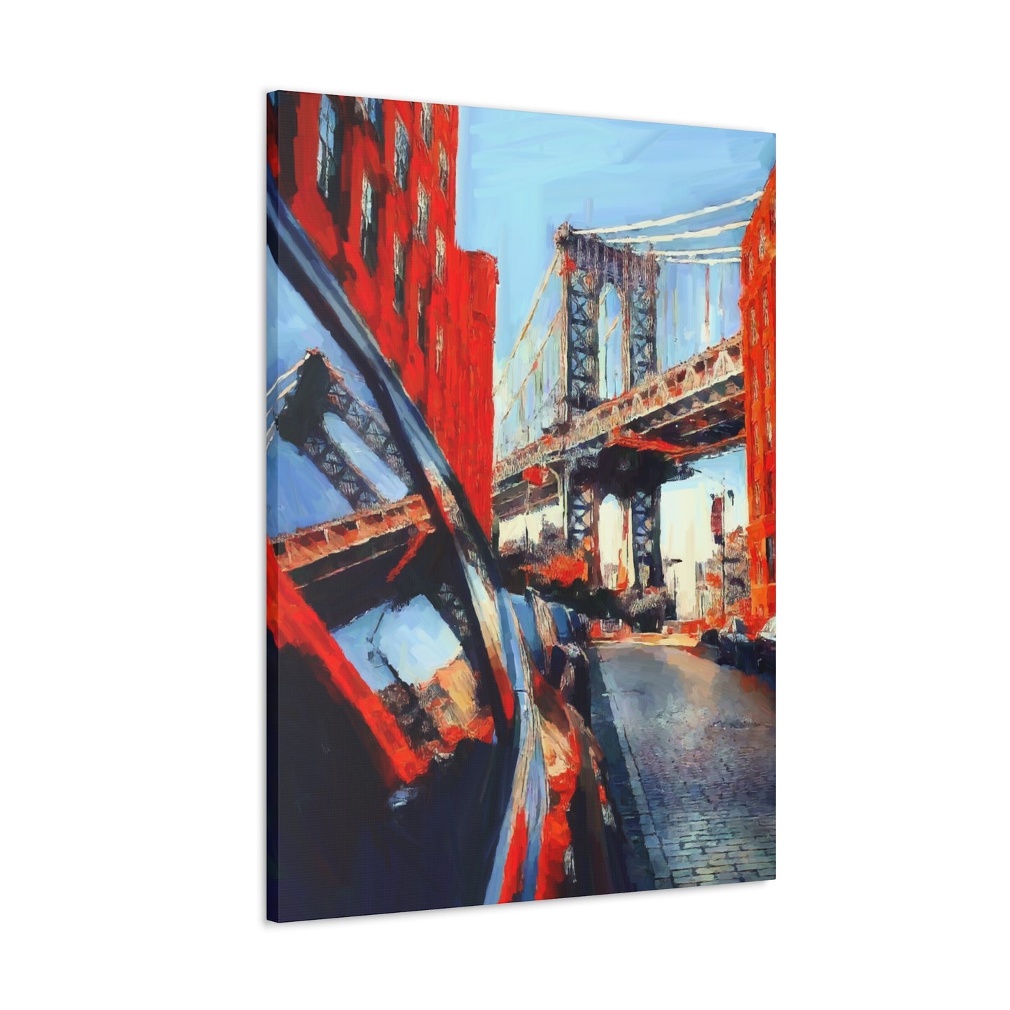 New York Manhattan Bridge print on Canvas Gallery Wraps