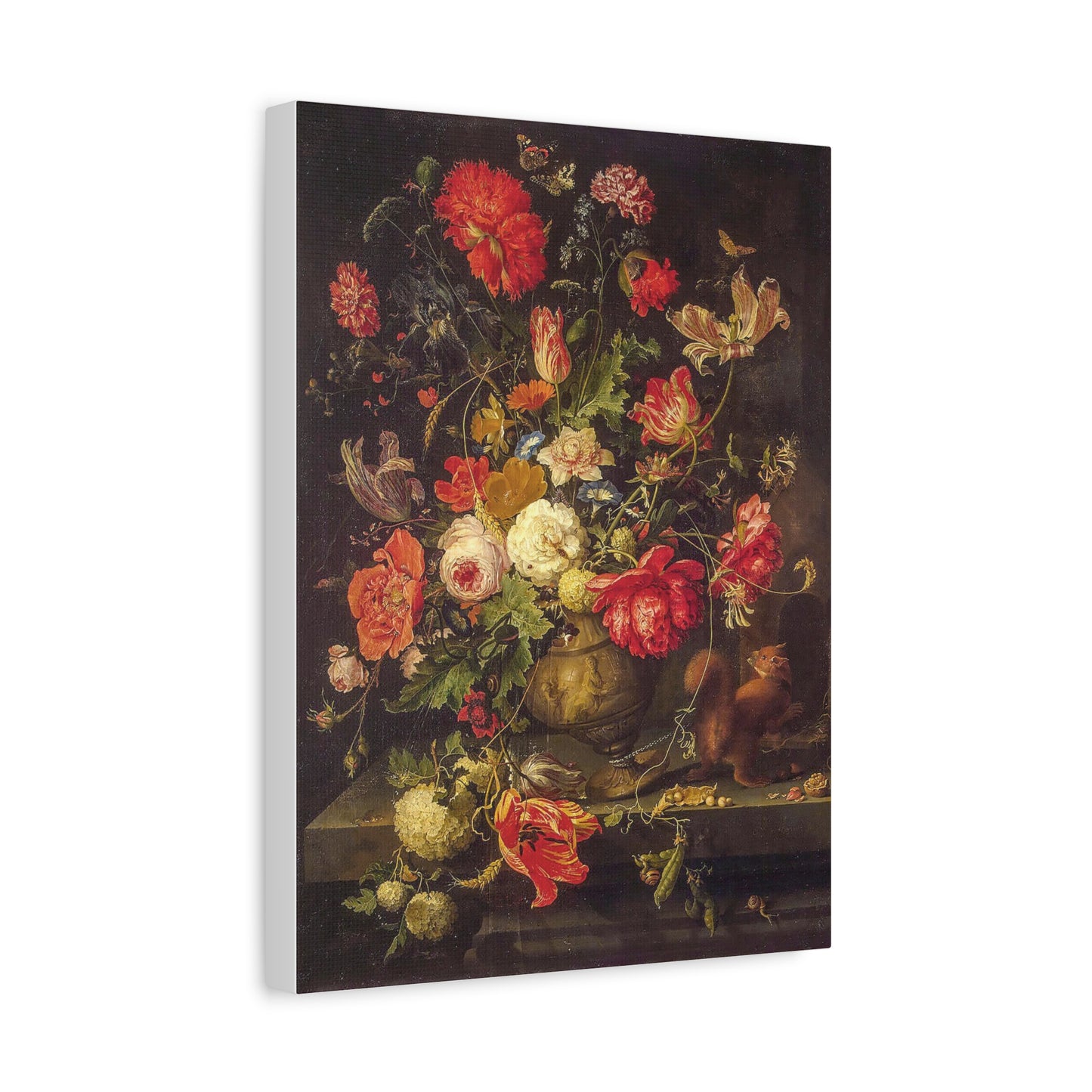 Canvas Print - Still Life with Flowers, Classic Painting