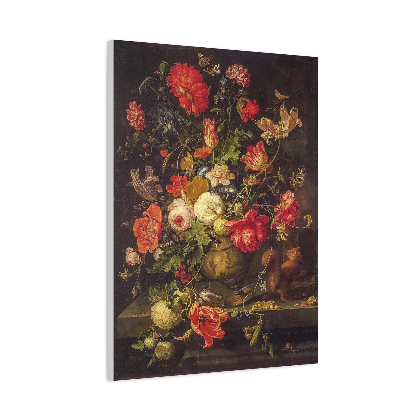 Canvas Print - Still Life with Flowers, Classic Painting