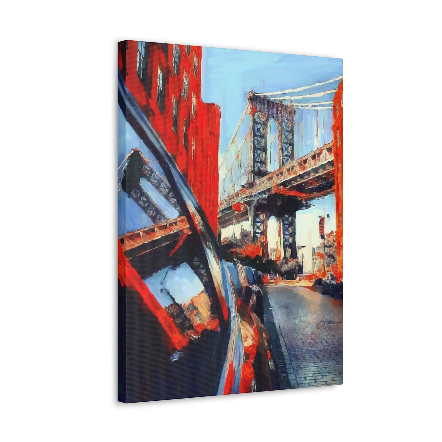 New York Manhattan Bridge print on Canvas Gallery Wraps