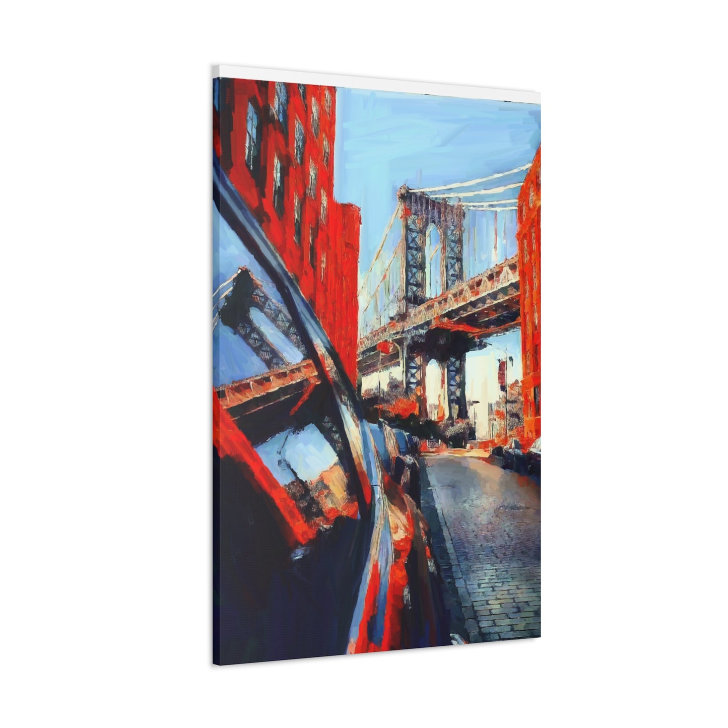 New York Manhattan Bridge print on Canvas Gallery Wraps