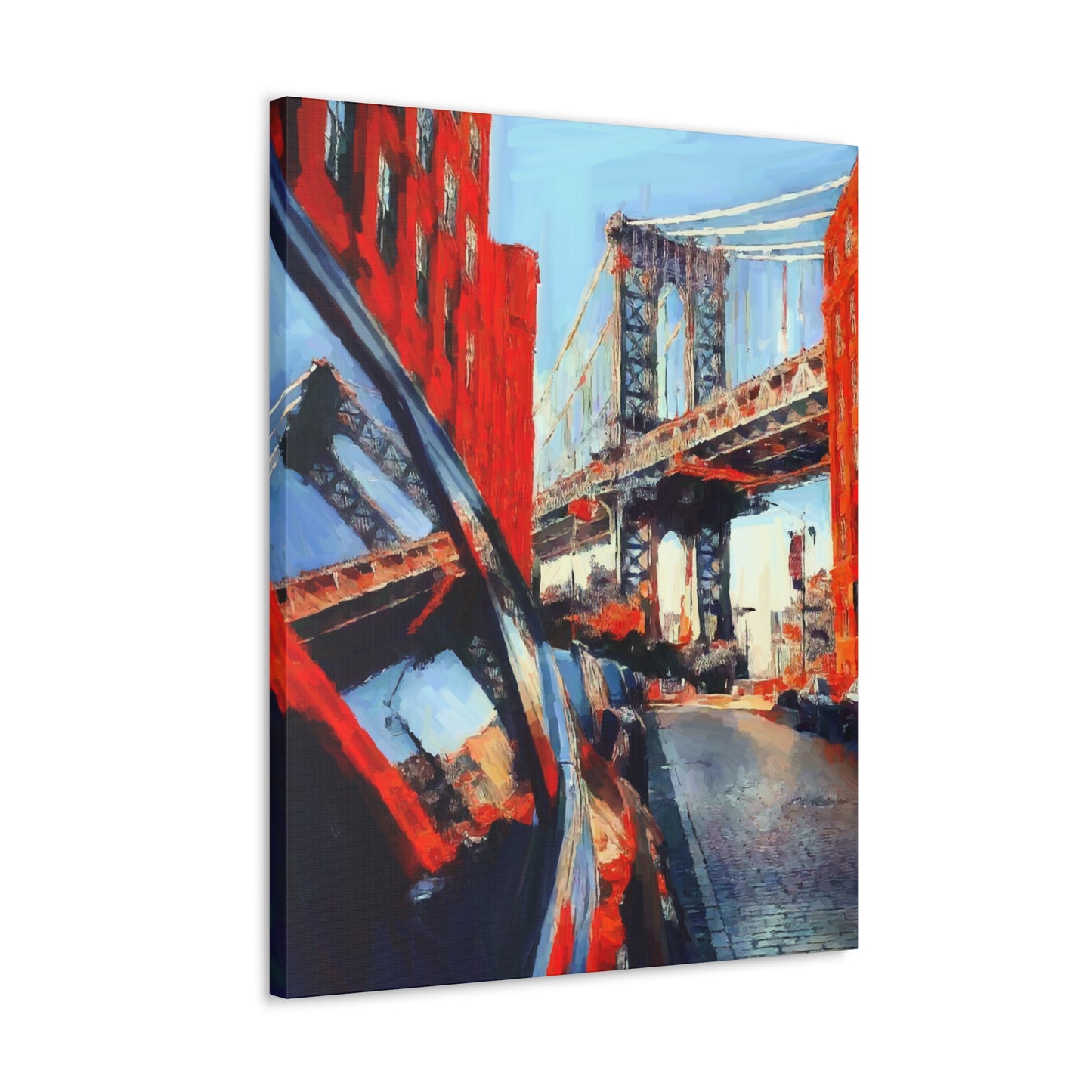 New York Manhattan Bridge print on Canvas Gallery Wraps